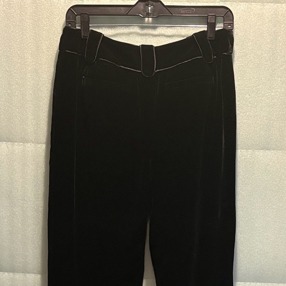 Ann Taylor Dresses & Skirts - Ann Taylor Margo Black Velvet Pants Women’s Dress Pants Straight Leg Size 6